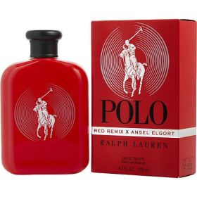 POLO RED REMIX by Ralph Lauren EDT SPRAY 4.2 OZ (ANSEL ELGORT EDITION) - 353630