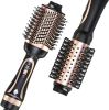 Hair Dryer Brush, MiroPure Hot Air Brush One Step Hair Dryer & Volumizer Brush Blow Dryer Styler for Straightening, Curling, Salon Negative Ion Blow D