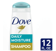 Dove Moisturizing Shampoo Daily Moisture for Everyday Hair Care Formulated with Bio-Nourish Complex for Manageable and Silky Hair 12 oz - Dove