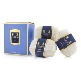 FLORIS - Elite Luxury Soap 3x100g/3.5oz - As Picture