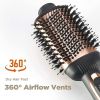 Hair Dryer Brush, MiroPure Hot Air Brush One Step Hair Dryer & Volumizer Brush Blow Dryer Styler for Straightening, Curling, Salon Negative Ion Blow D