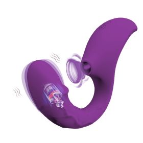 Handle Sucking Vibration Female Supplies (Color: Purple)