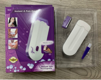 Women's USB Electric Induction Electric Hair Remover (Option: Small color box packaging-US-1pc)