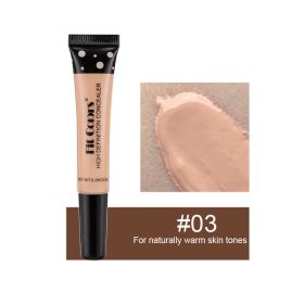 8-color Hose Concealer Concealer Repair Nourishing Liquid Foundation Dark Circles Pock Mark Cross-border (Option: 03 Color)